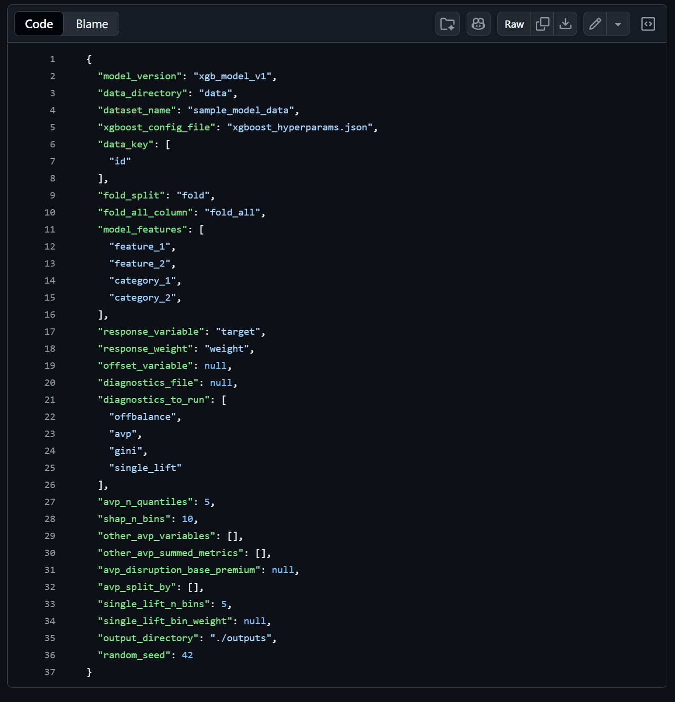 Config-driven pipeline